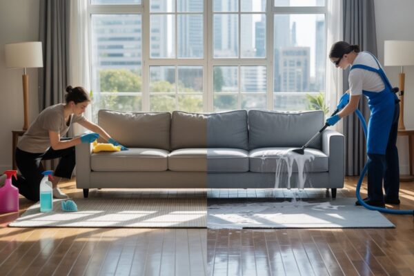 DIY vs. Professional Sofa Cleaning – What’s Best for Your Home?